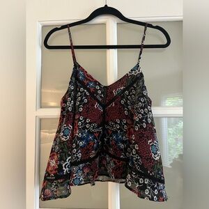 N / Nicholas Strappy Floral Tank - Size 4